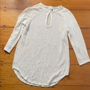 Jordan Taylor Women's White Knit Swim Coverup